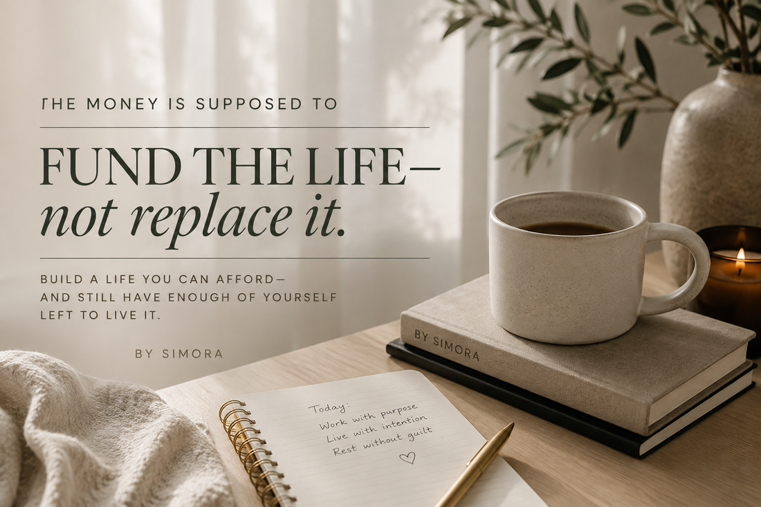 The Money Is Supposed to Fund the Life—Not Replace It