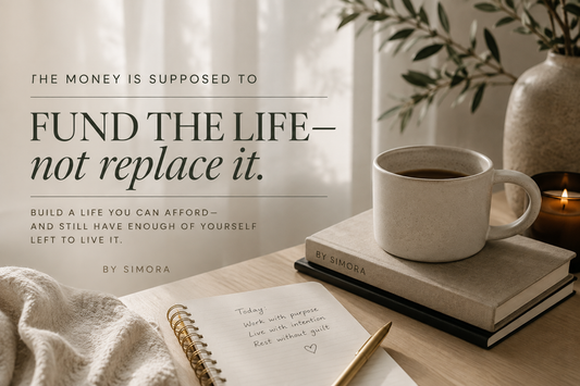 The Money Is Supposed to Fund the Life—Not Replace It