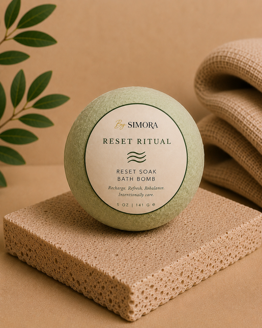 Reset Soak Bath Bomb | Eucalyptus Refresh Bath Bomb